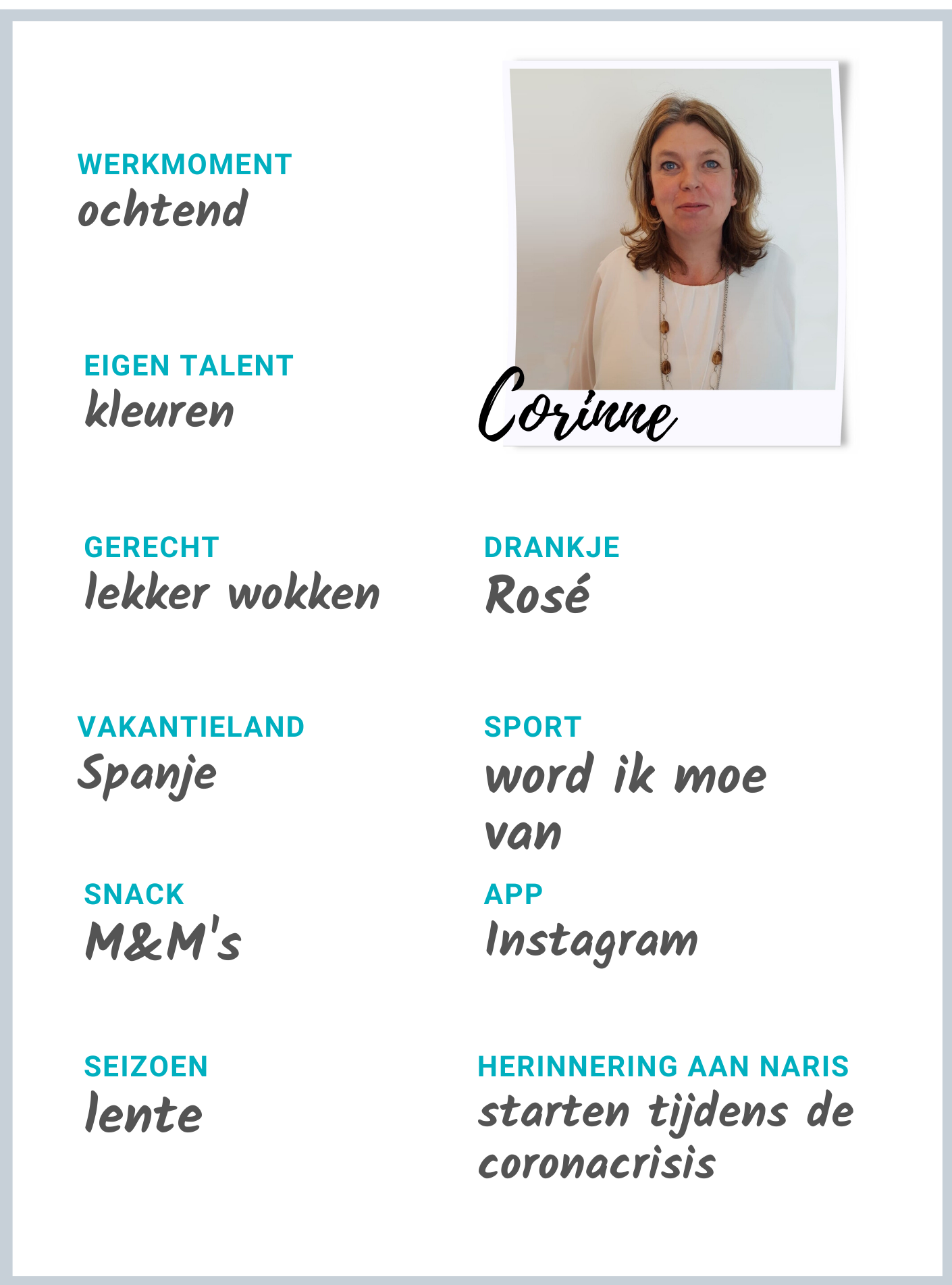 Medewerker Corinne
