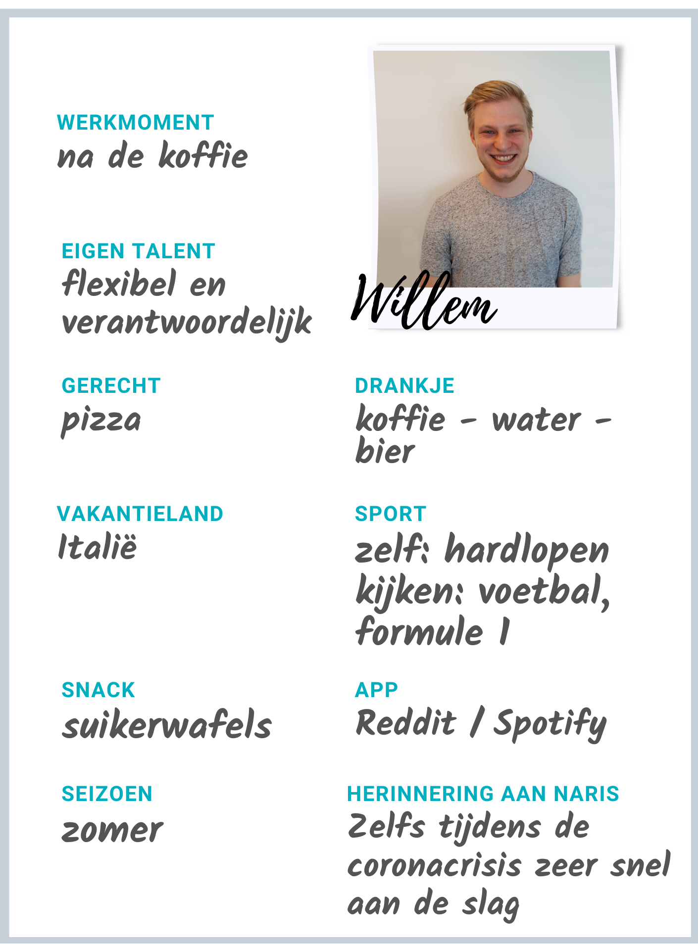Medewerker Willem
